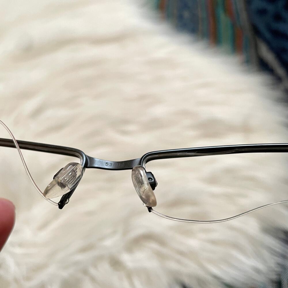 Emporio Armani prescription eyeglasses FRAMES EA 1006. Black / gray plastic - Picture 4 of 6